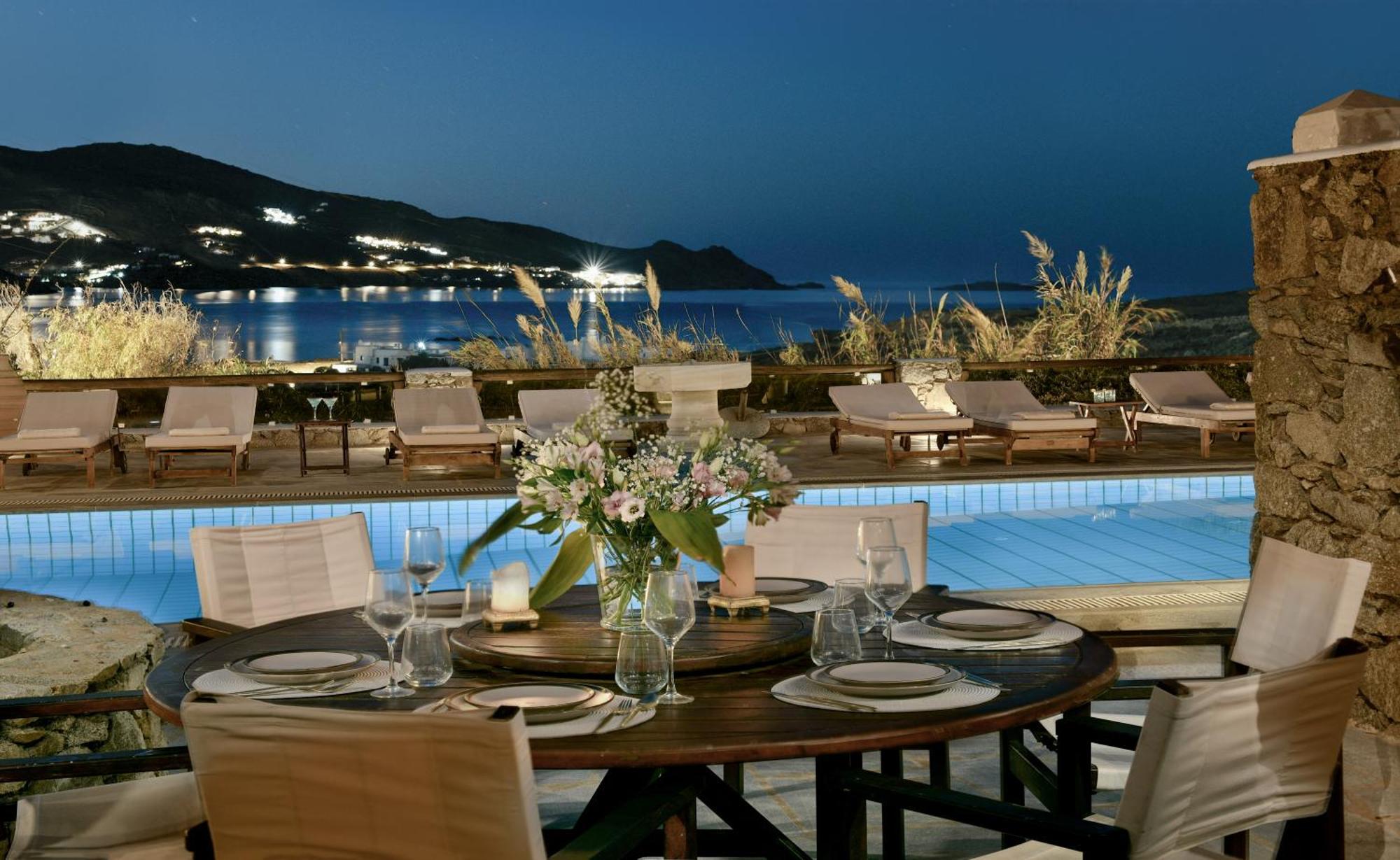Villa Galaxy Ftelia Beach Exterior photo