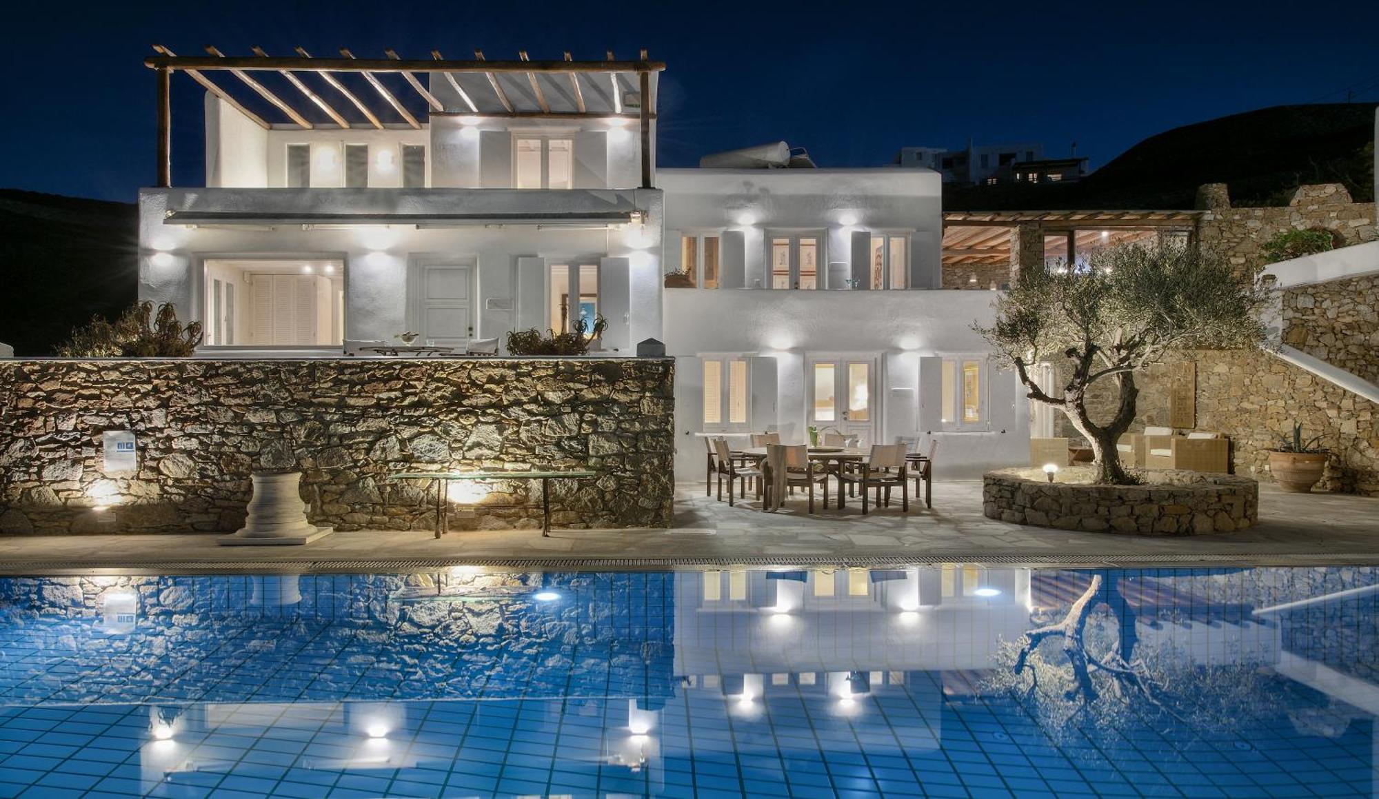 Villa Galaxy Ftelia Beach Exterior photo